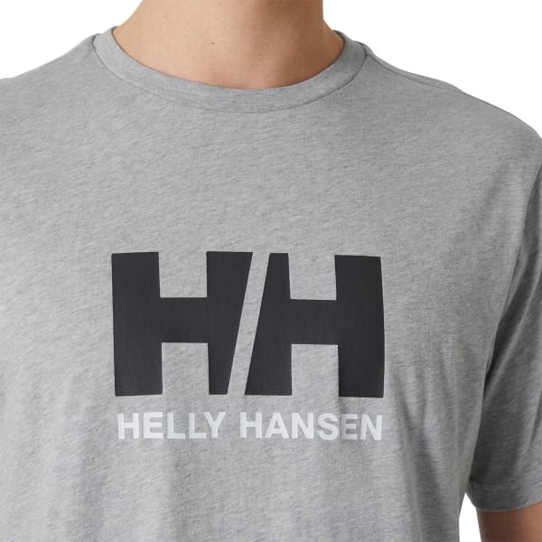 T-shirt HELLY HANSEN LOGO T-SHIRT 2.0 GREY MELANGE