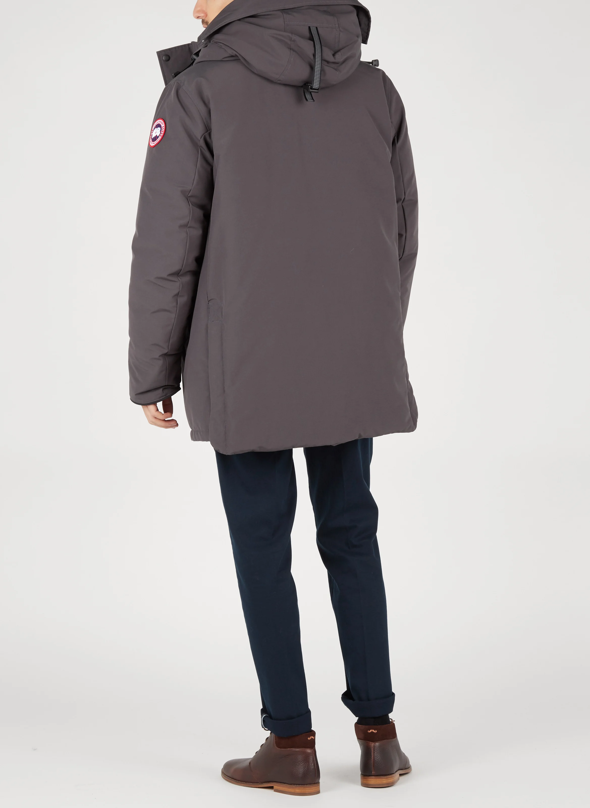 Chino slim-fit en coton mélangé | Bleu