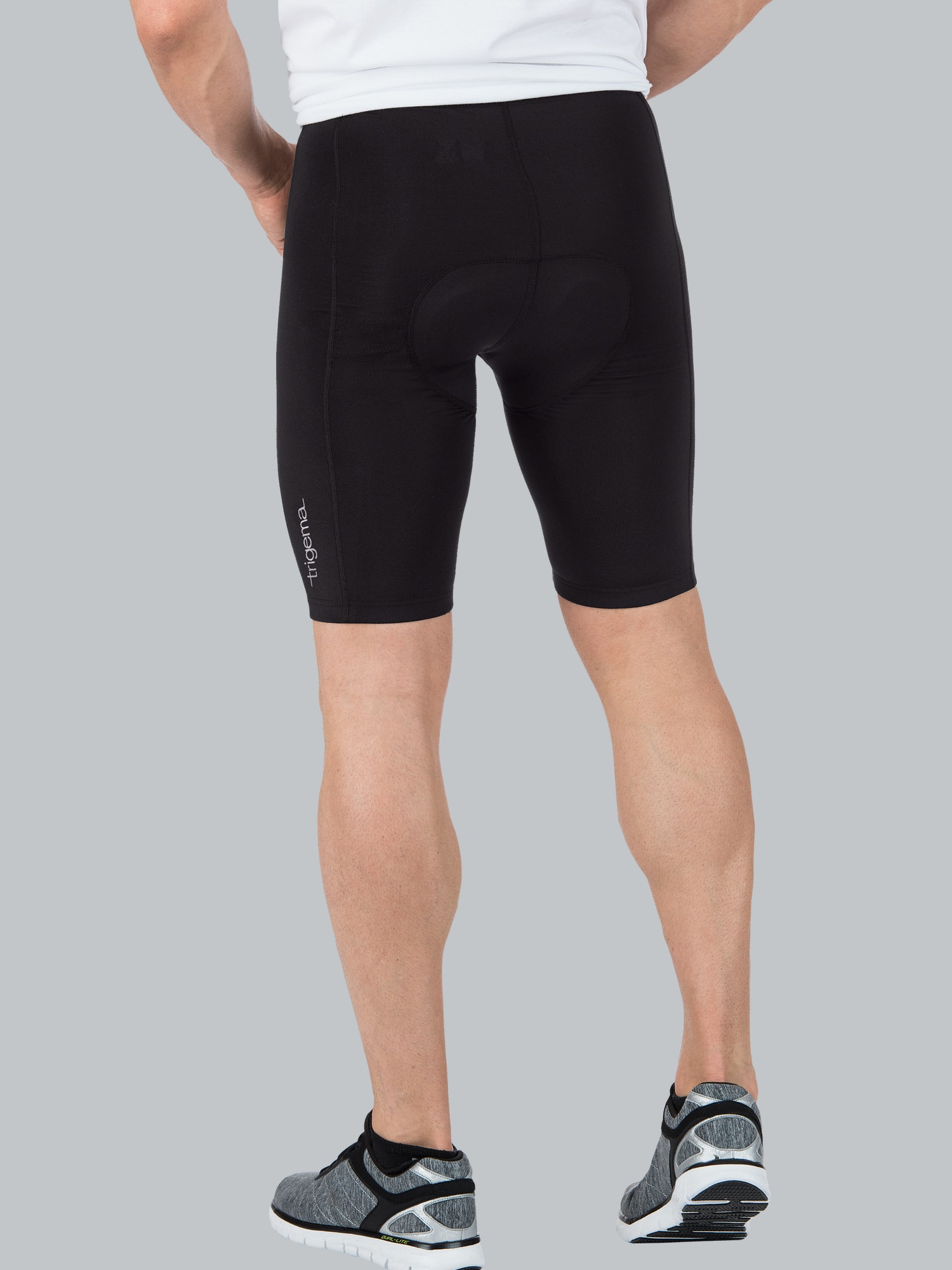 Kurze Radlerhose Schwarz
