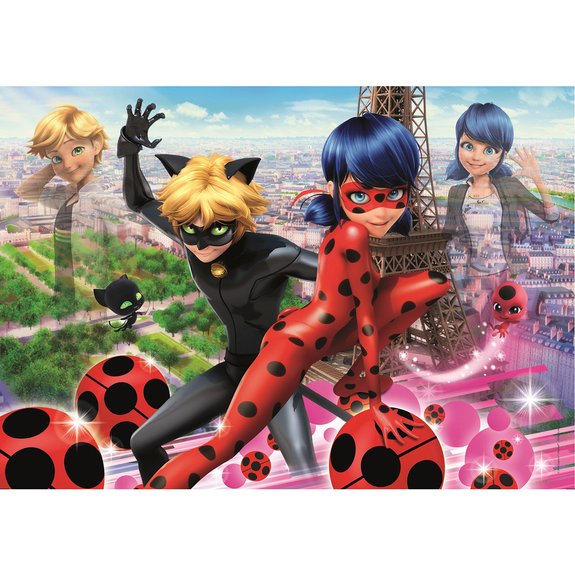 Puzzle SuperColor 104 pièces - Miraculous