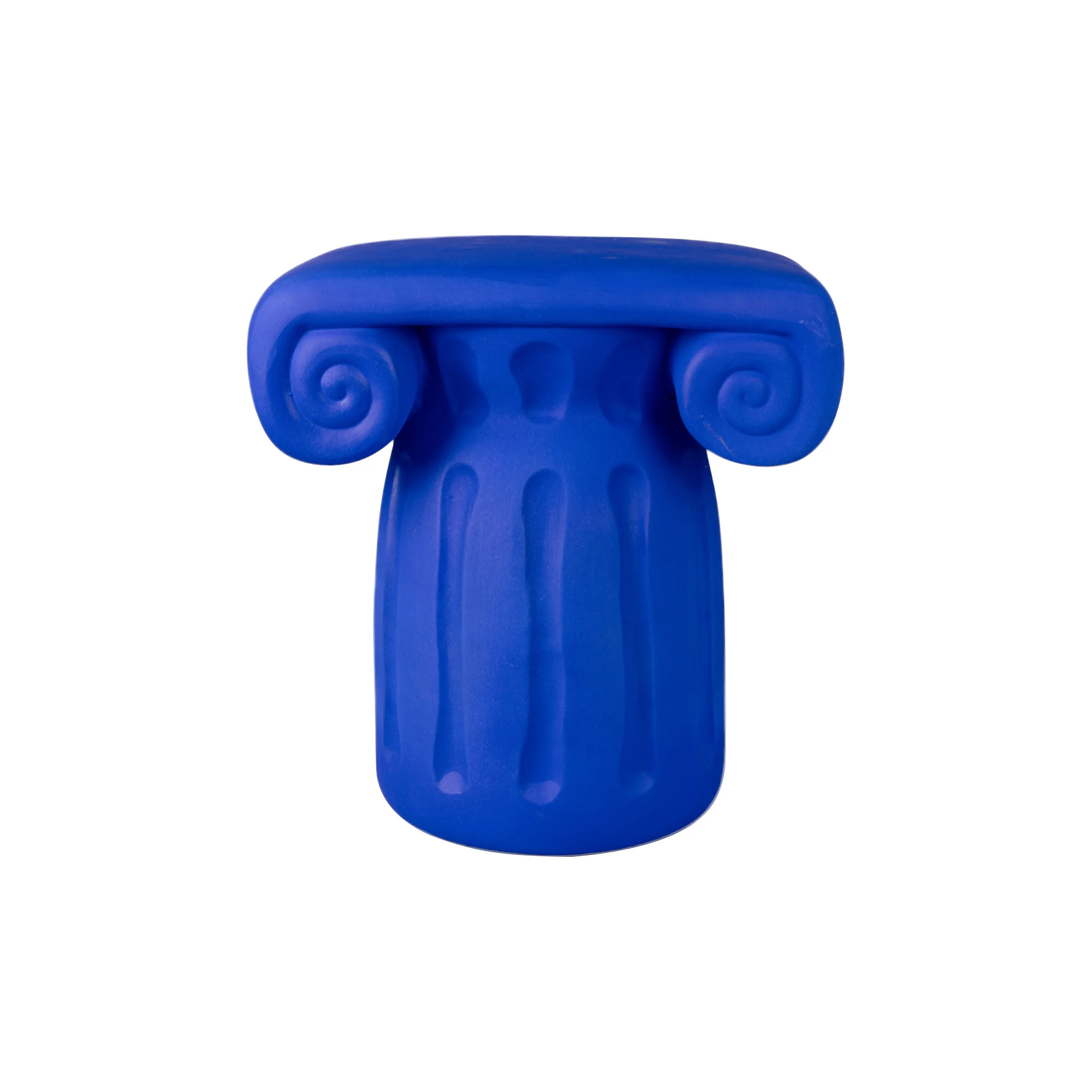 MAGNA GRAECIA - CAPITELLO - Table d'appoint céramique | Bleu