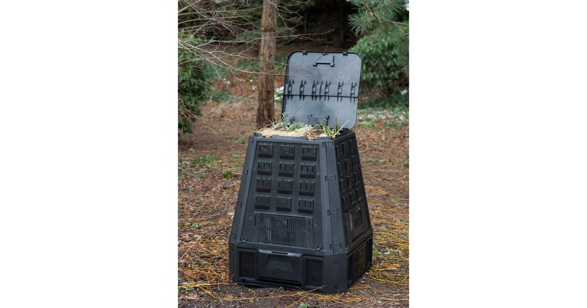 NatureThermo compostsilo compostbak  (Zwart, 600 liter)