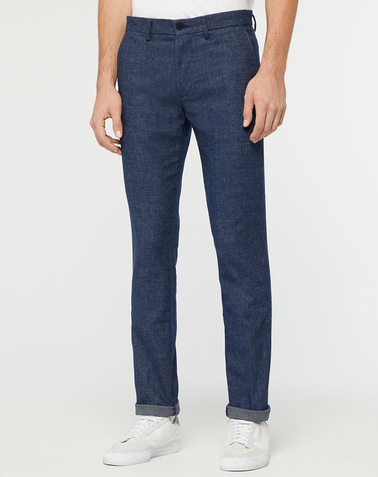 Tommy Hilfiger Pantalon Slim Bleecker Fake Solid Look bleu jean