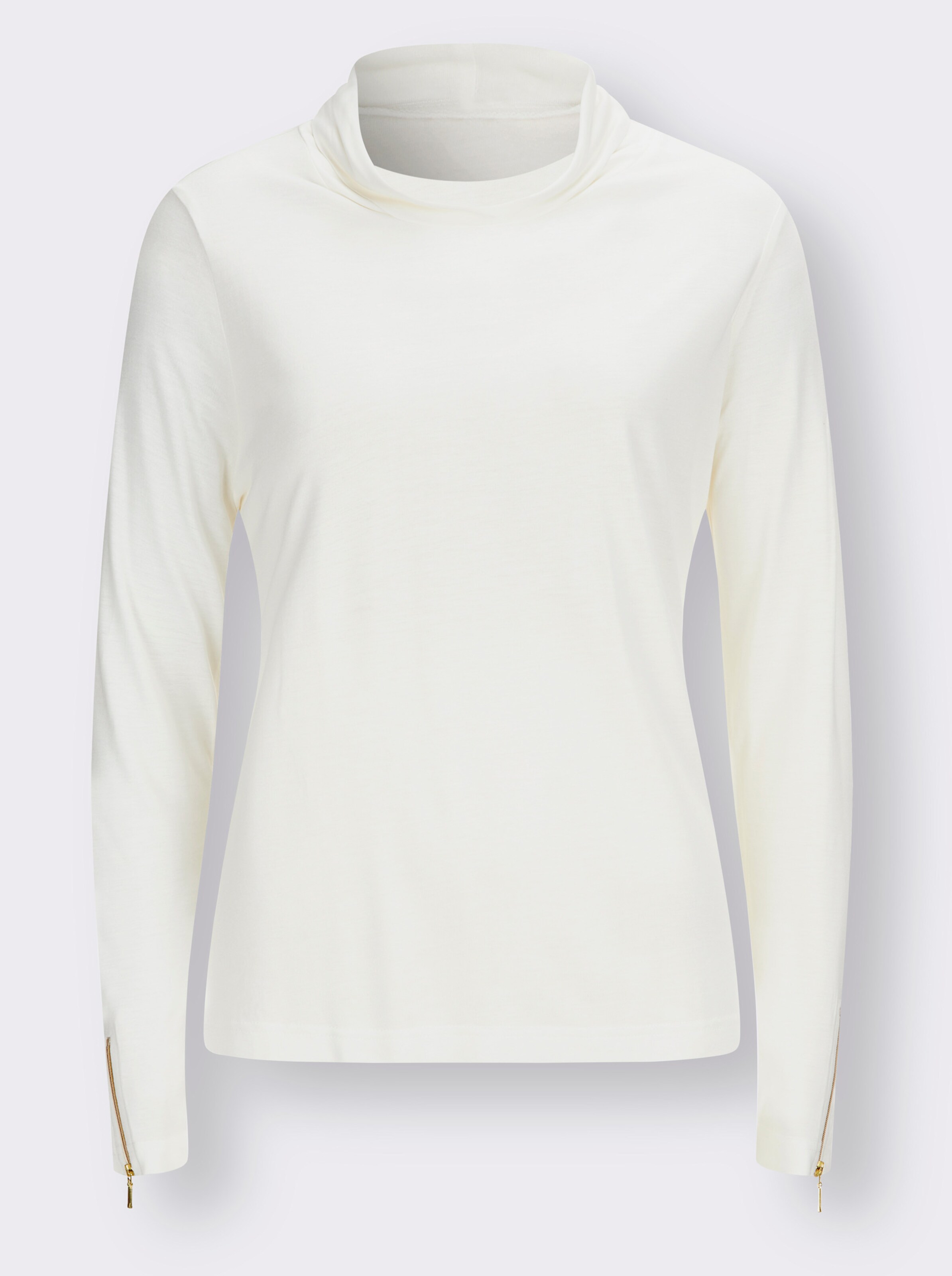 Rollkragen-Shirt