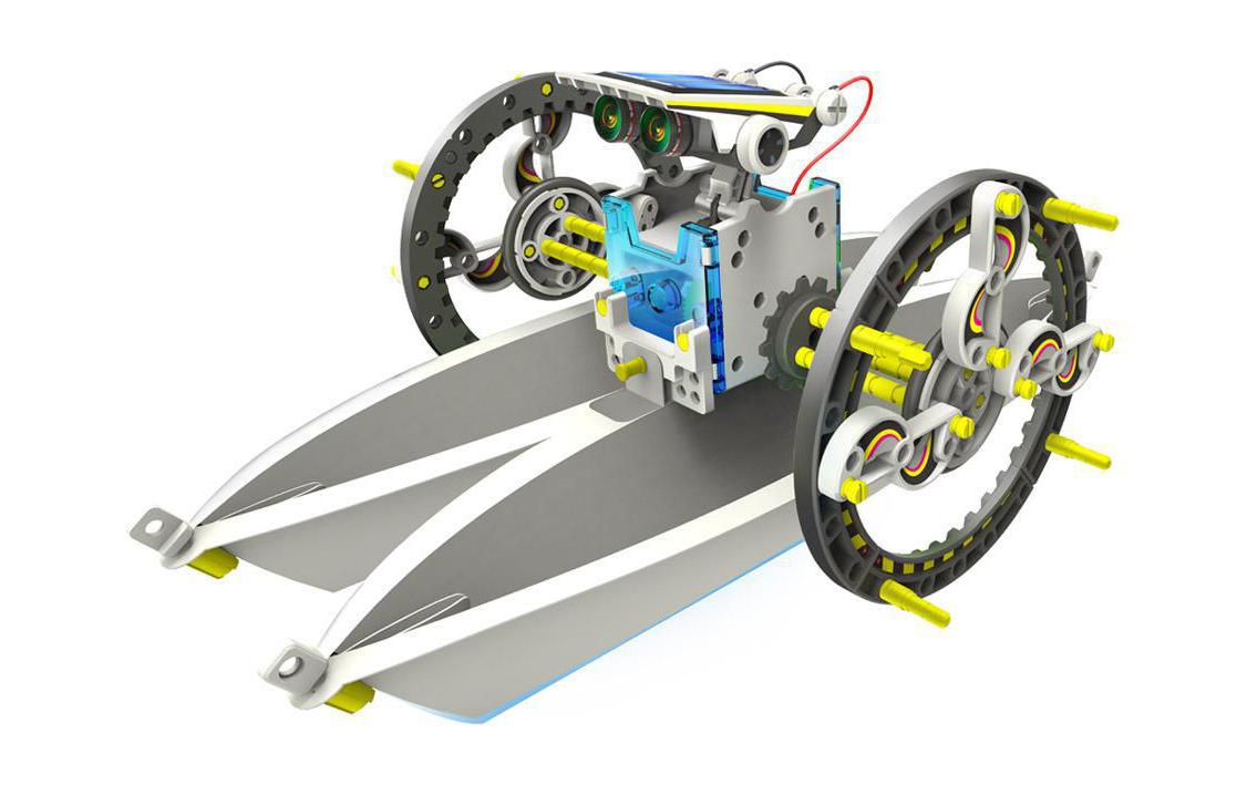 Solar-Roboter 14-in-1 BausatzDas ideale Lernpaket