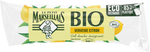 Le Petit Marseillais Éco-Recharge Gel Douche Énergisant Verveine Citron 250ml