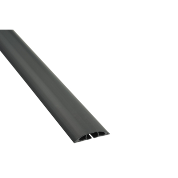 D-line kabelgoot halfrond zwart 60/12 mm 1.8 meter