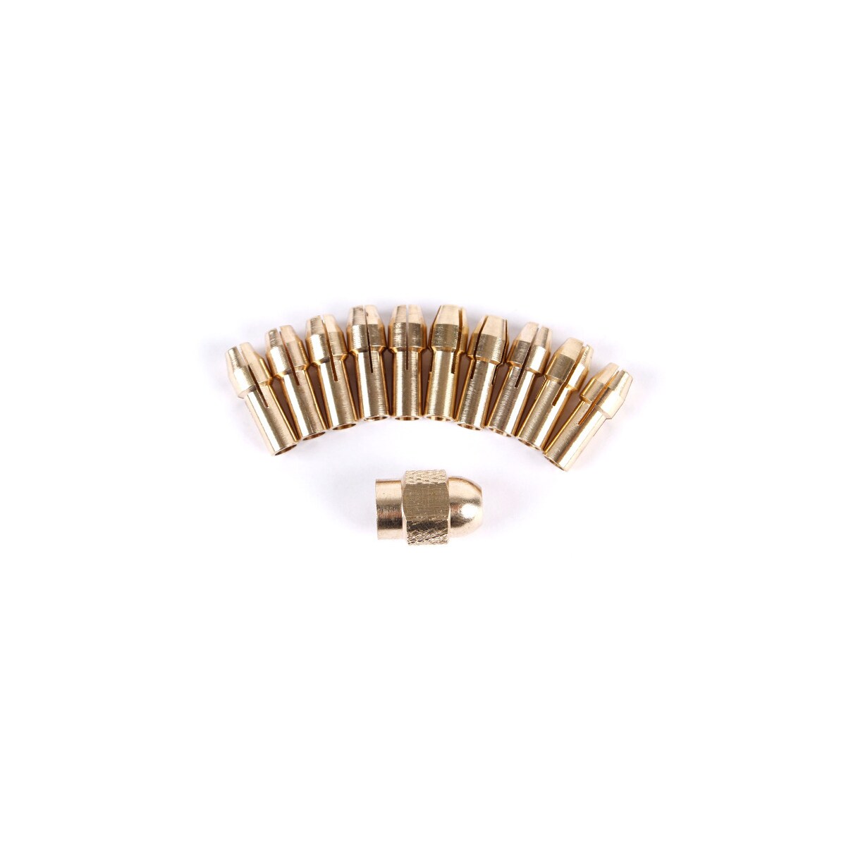 0,5-3,2 mm borkrone Chucks 11-delt Gull