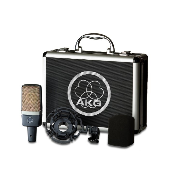 AKG C214 cardioide studio condensator microfoon