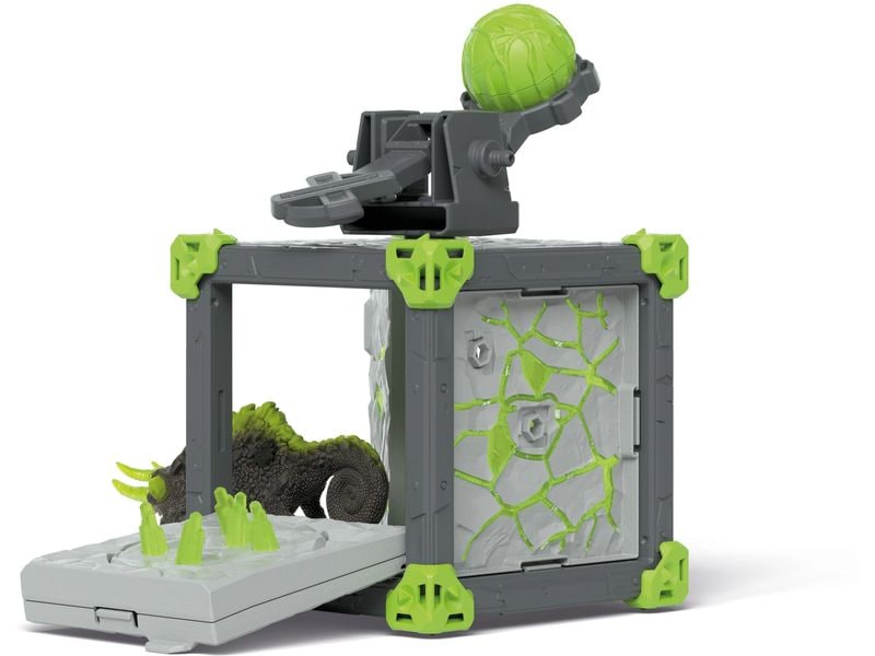 Schleich Spielfigurenset BattleCave Steinchamäleons Detailreiches Spielset für spannende Abenteuer