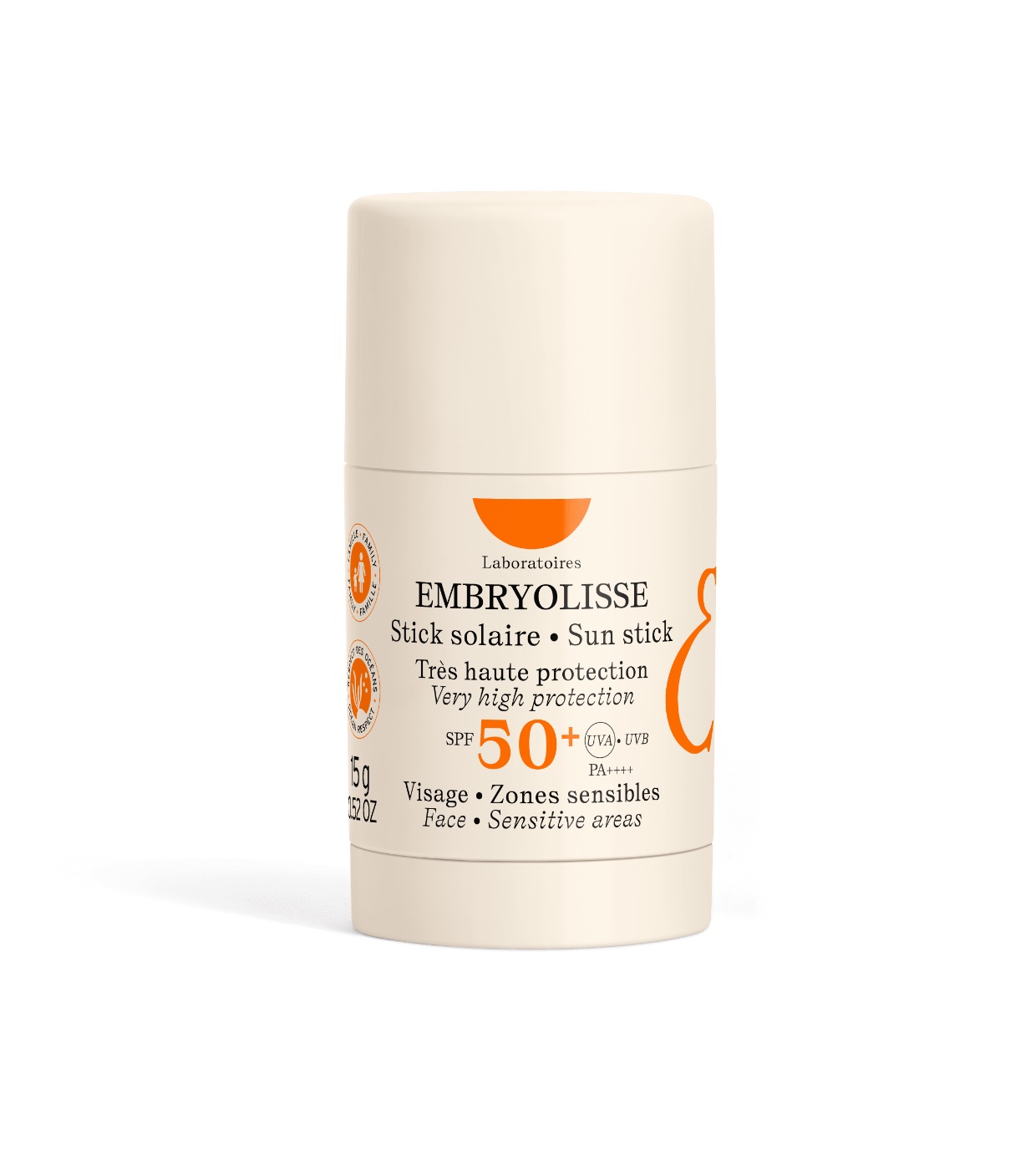 Embryolisse - Protetor solar em bastão FPS50+ PA++++