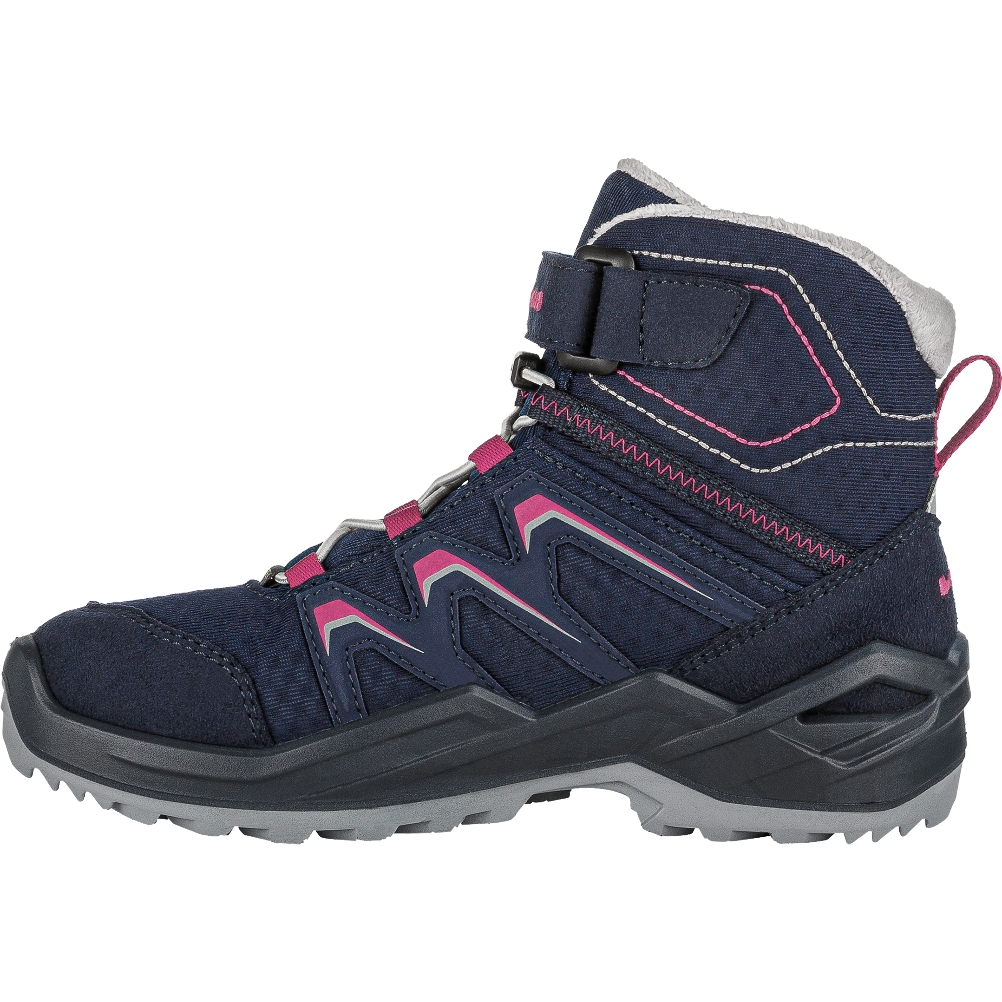 LOWA Maddox Warm GORE-TEX® Mid Winterschuhe Kinder navy