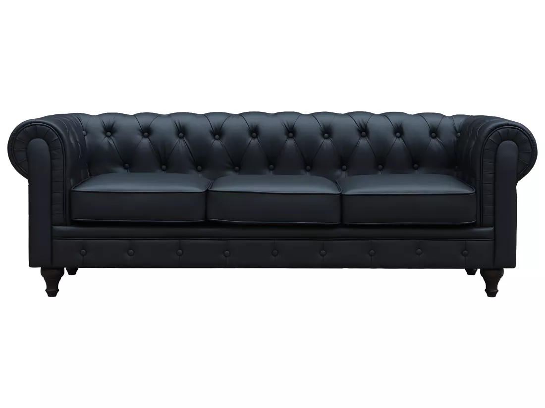 Canapé fixe Chesterfield 