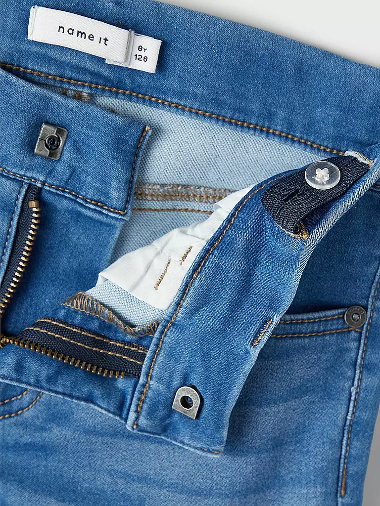 NAME IT Jungen Jeans Slim Fit NKMTHEO  blau