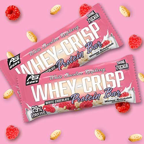 All Stars® WHEY-CRISP Protein Bar White Chocolate Raspberry