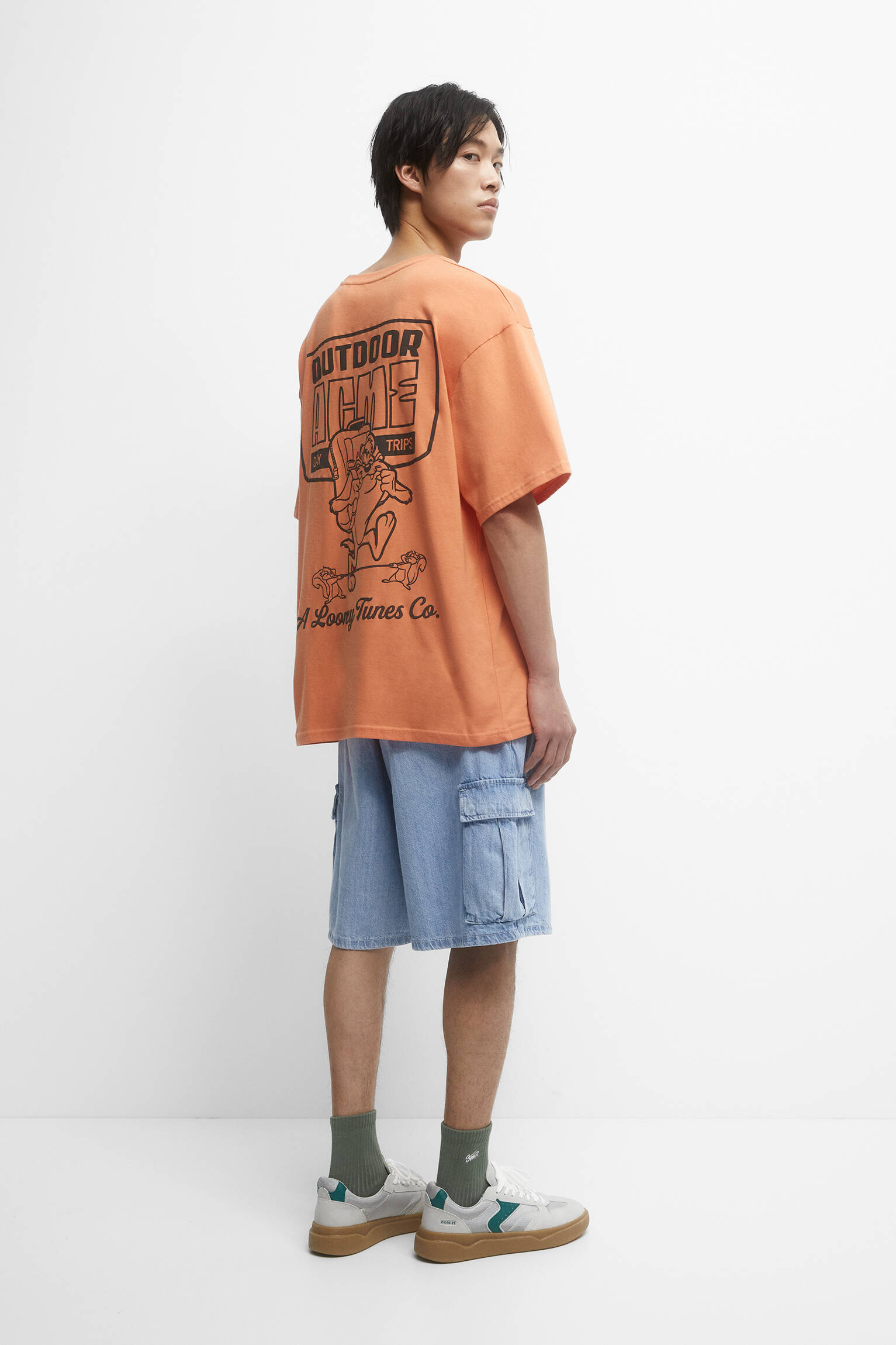 CAMISETA LARANJA LOONEY TUNES - LARANJA
