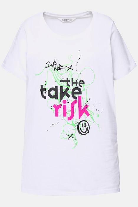 T-Shirt, Frauen-Motiv, Rundhals, Halbarm