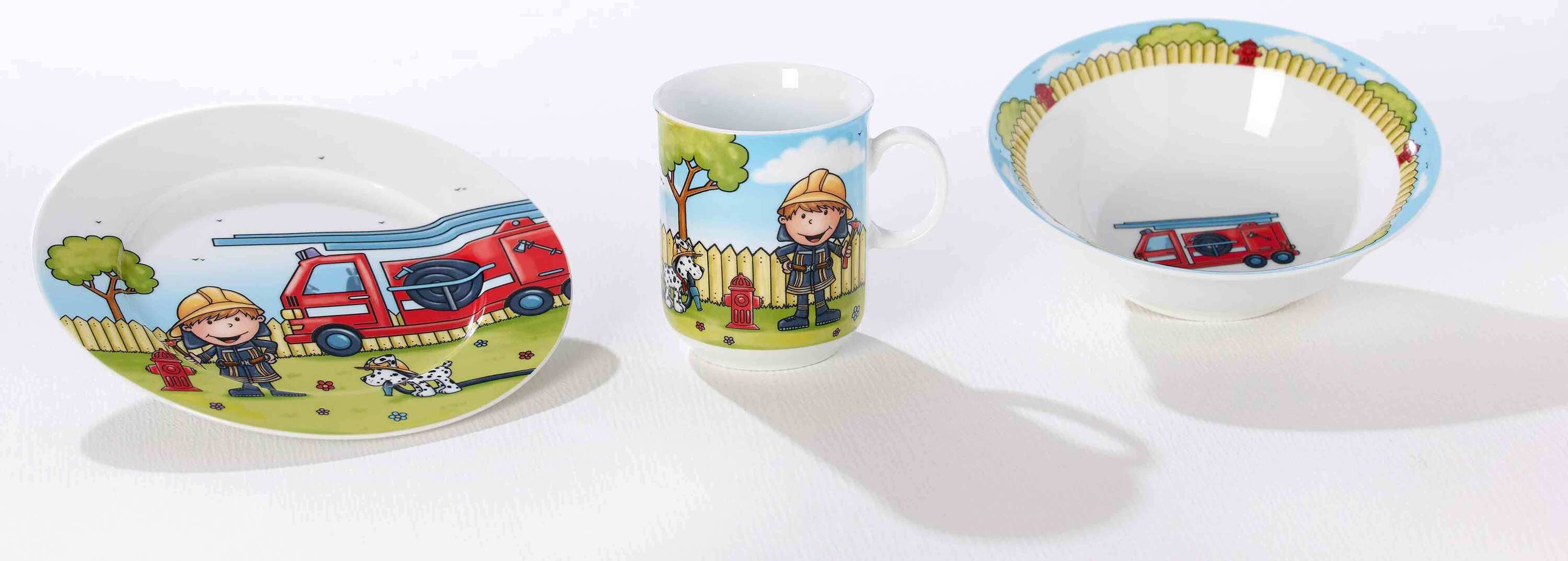 Ritzenhoff & Breker Kindergeschirr Feuerwehrmann Bernie