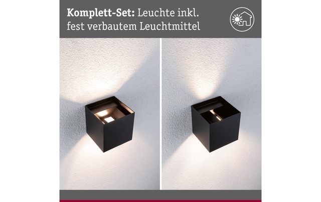 Paulmann LED Wandleuchte »LED Ho« Farbwechsler