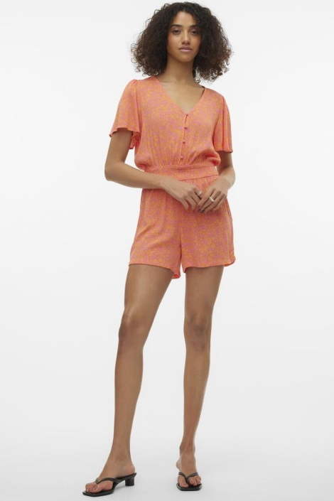 Vero Moda oranje dames jumpsuit