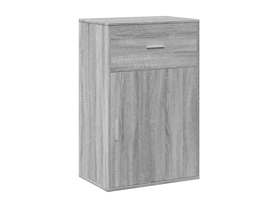 Armoire de rangement sonoma gris 56,5x39x90 cm bois ingénierie