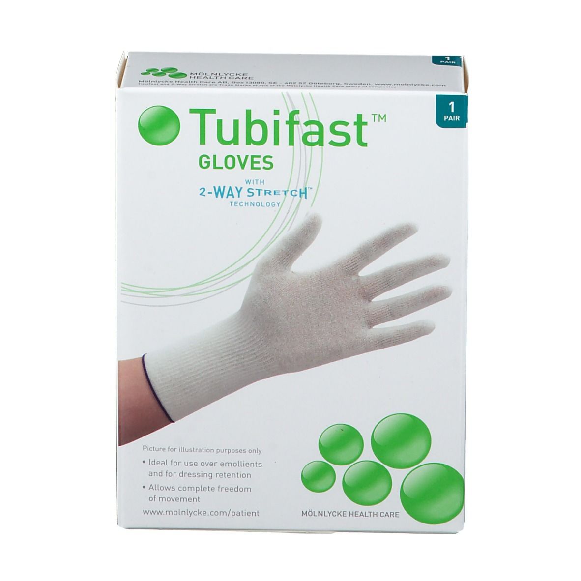 Tubifast Garments Handschuhe Kind S