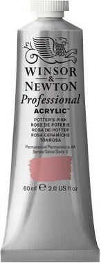 Winsor & Newton - Akrylmaling - Potters Pink 60 ML