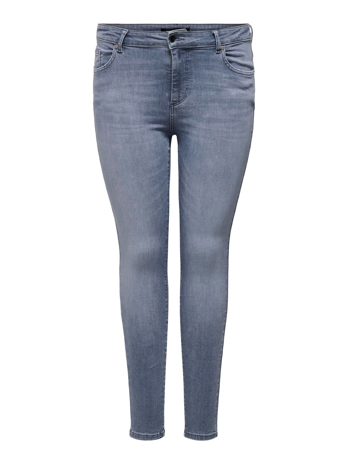 CARWILLY Skinny Fit Jeans Grey Denim