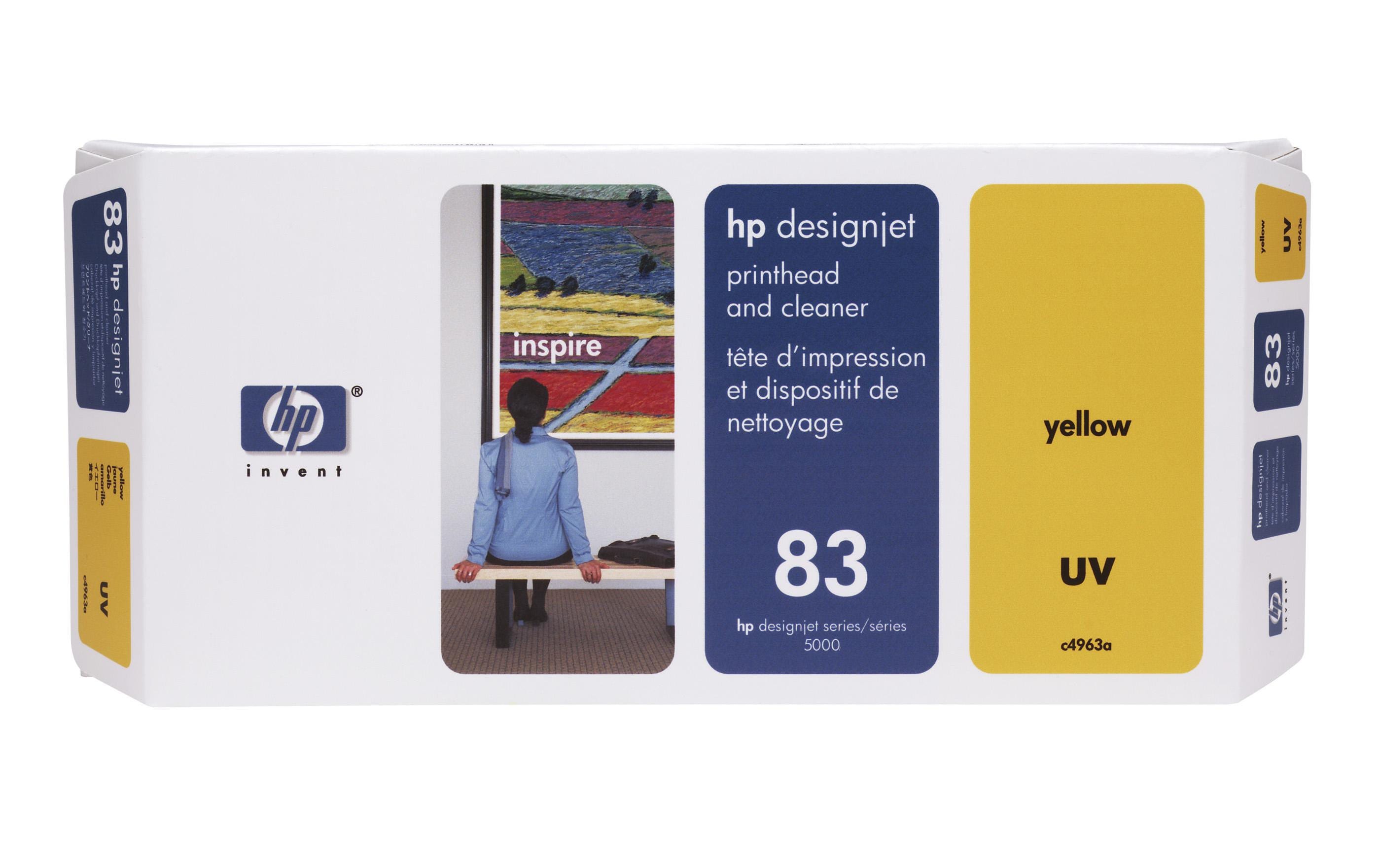 Druckkopf Nr. 83 (C4963A) Yellow<br>Druckkopf