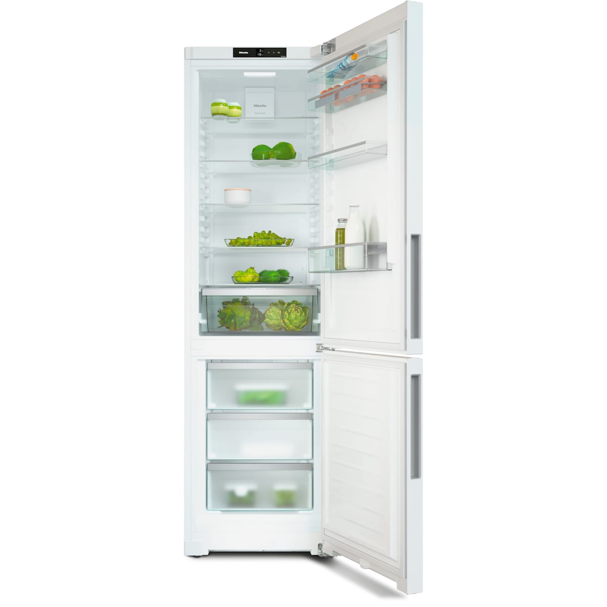 Miele kombiskap KFN4395DD (hvit)