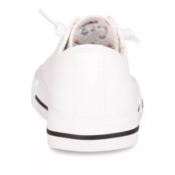 Baskets BLANC LOVELY SKULL
