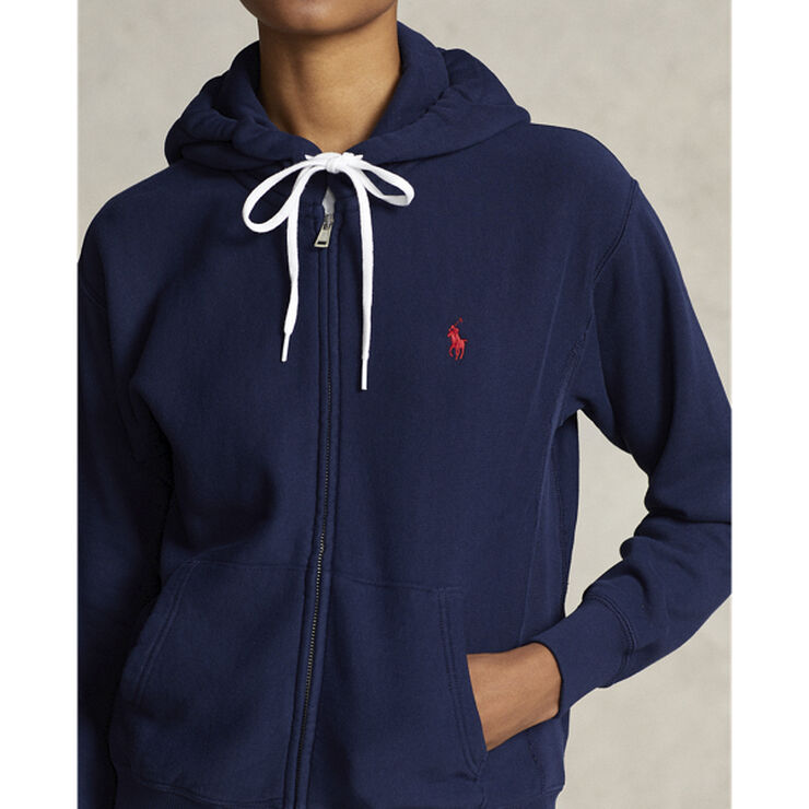 Polo Ralph Lauren Fleece Full-Zip Hoodie Blå
