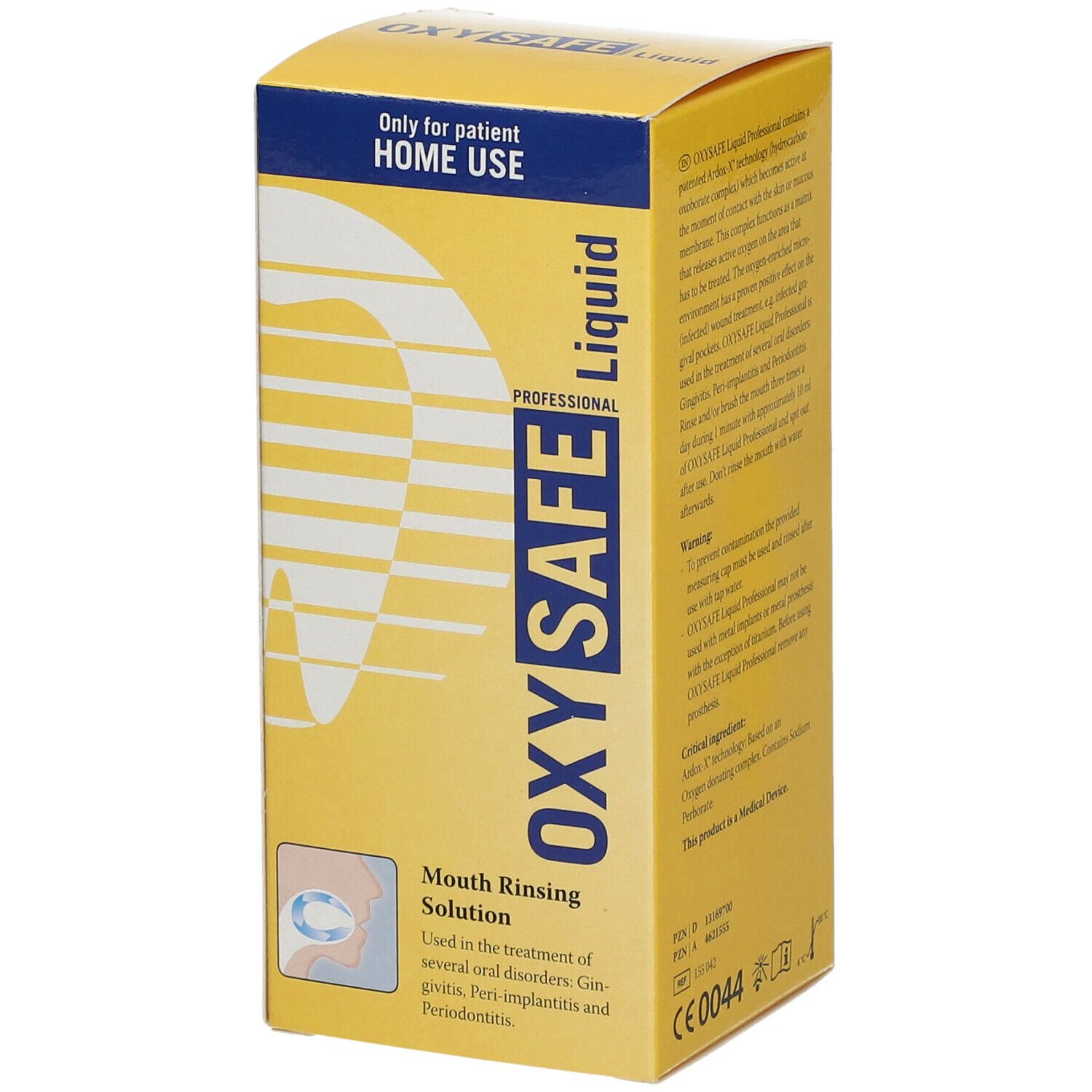 Oxysafe Liquid professionelle Mundspülung