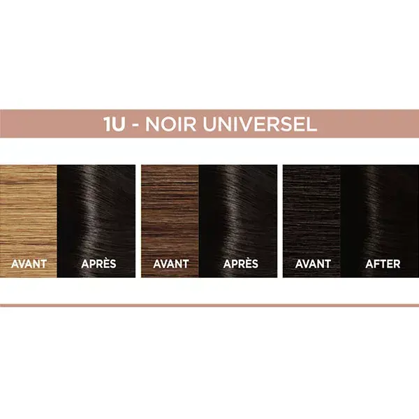 L'Oréal Paris Excellence Crème Universal Nudes Coloração para Cabelo nº 1 Preto