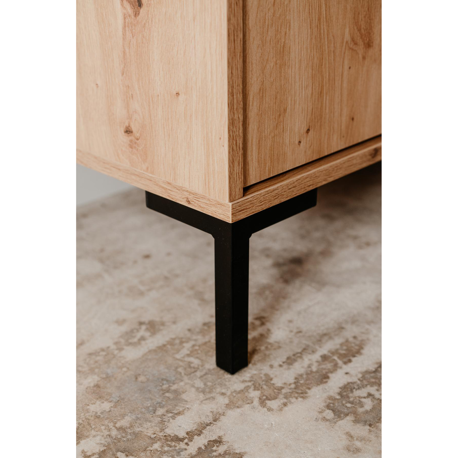 Highboard KORSIKA - Artisan Eiche - 139 cm hoch
