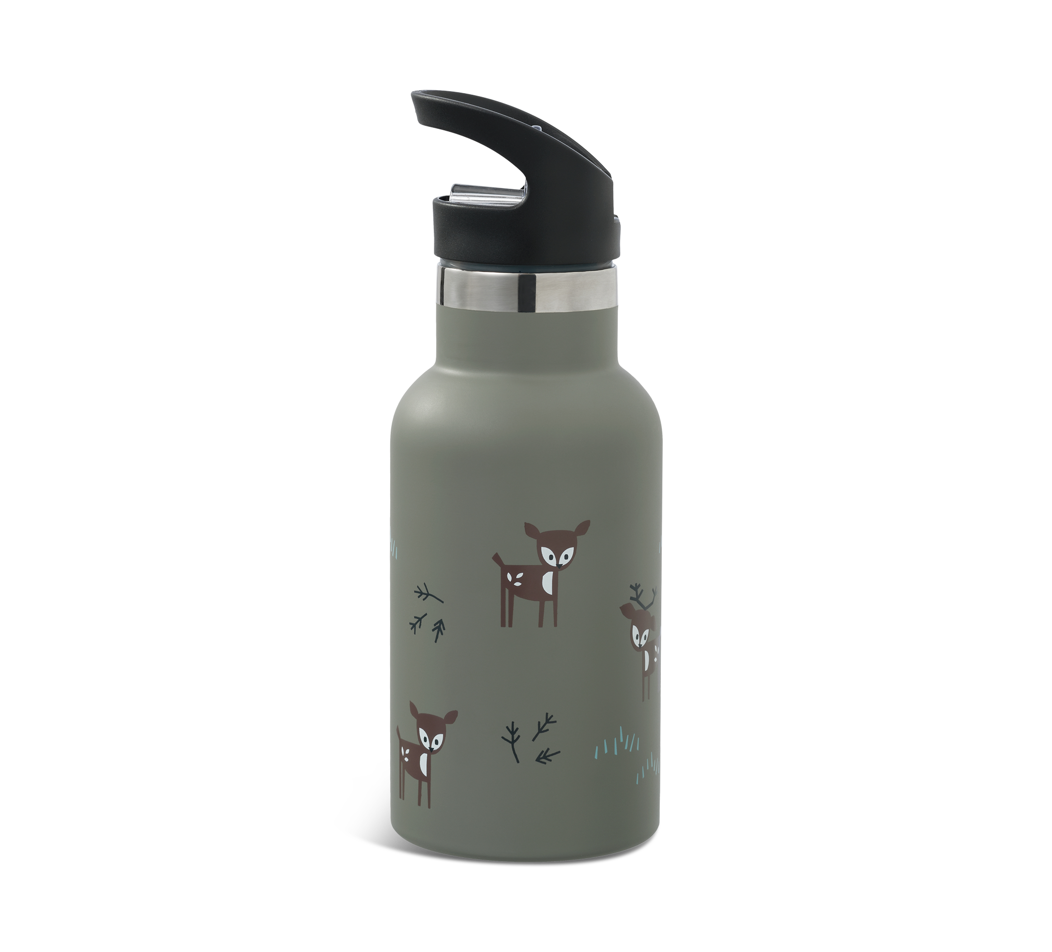 Fresk Thermosflasche Deer 350ml - Trinkflaschen grün