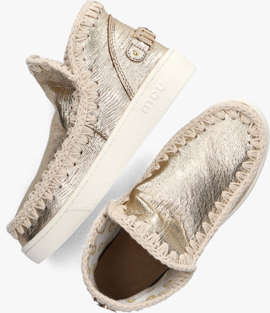 MOU gouden mou hoge sneaker eskimo sneaker
