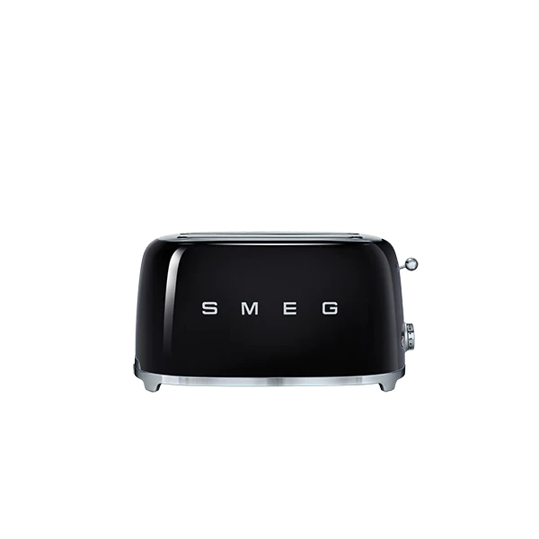 Grille-pain 4 tranches noir 1500 W TSF02BLEU Smeg