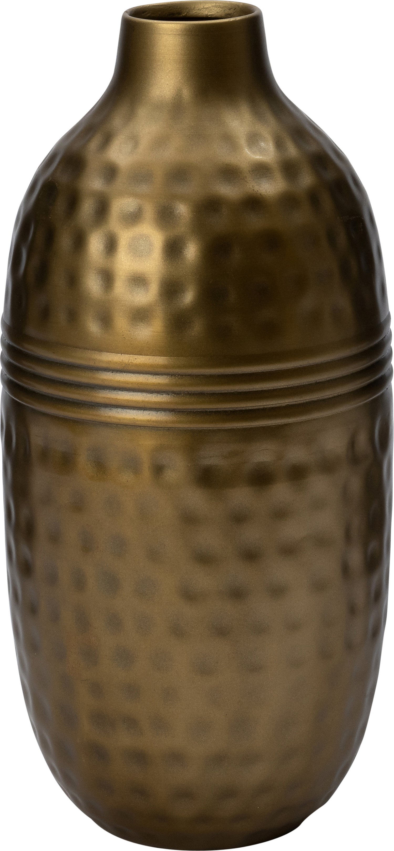 Intratuin vaas Mea goud D 14 H 30 cm