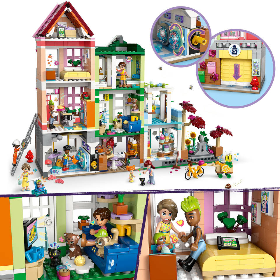 LEGO Friends Heartlake City appartementen en winkels 42670
