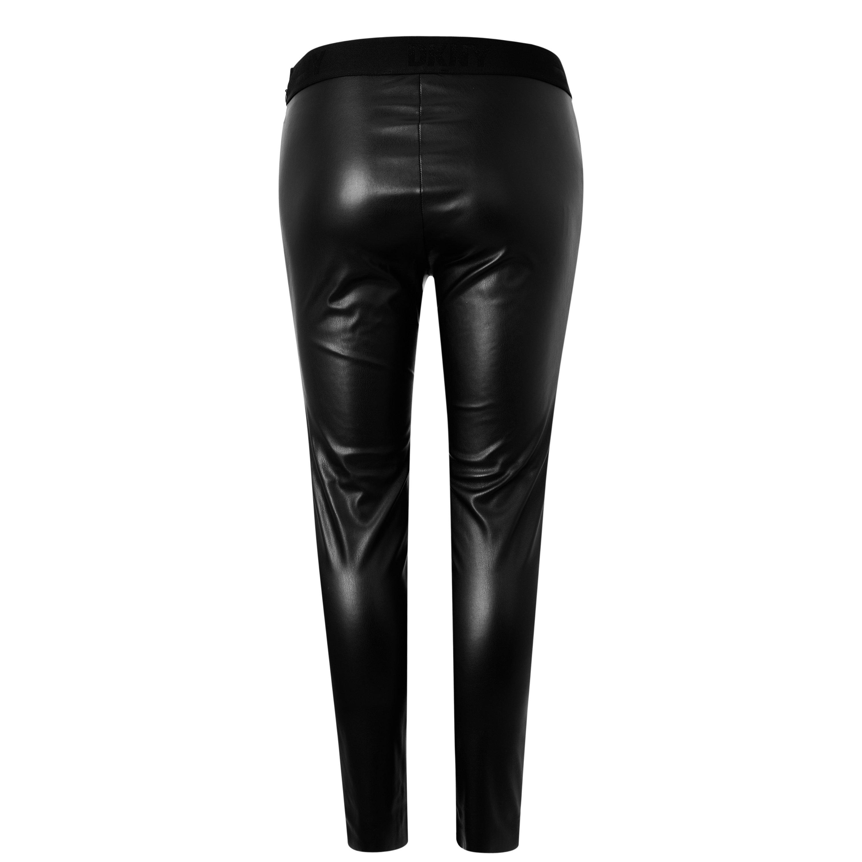 DKNY Faux Leather Leggings