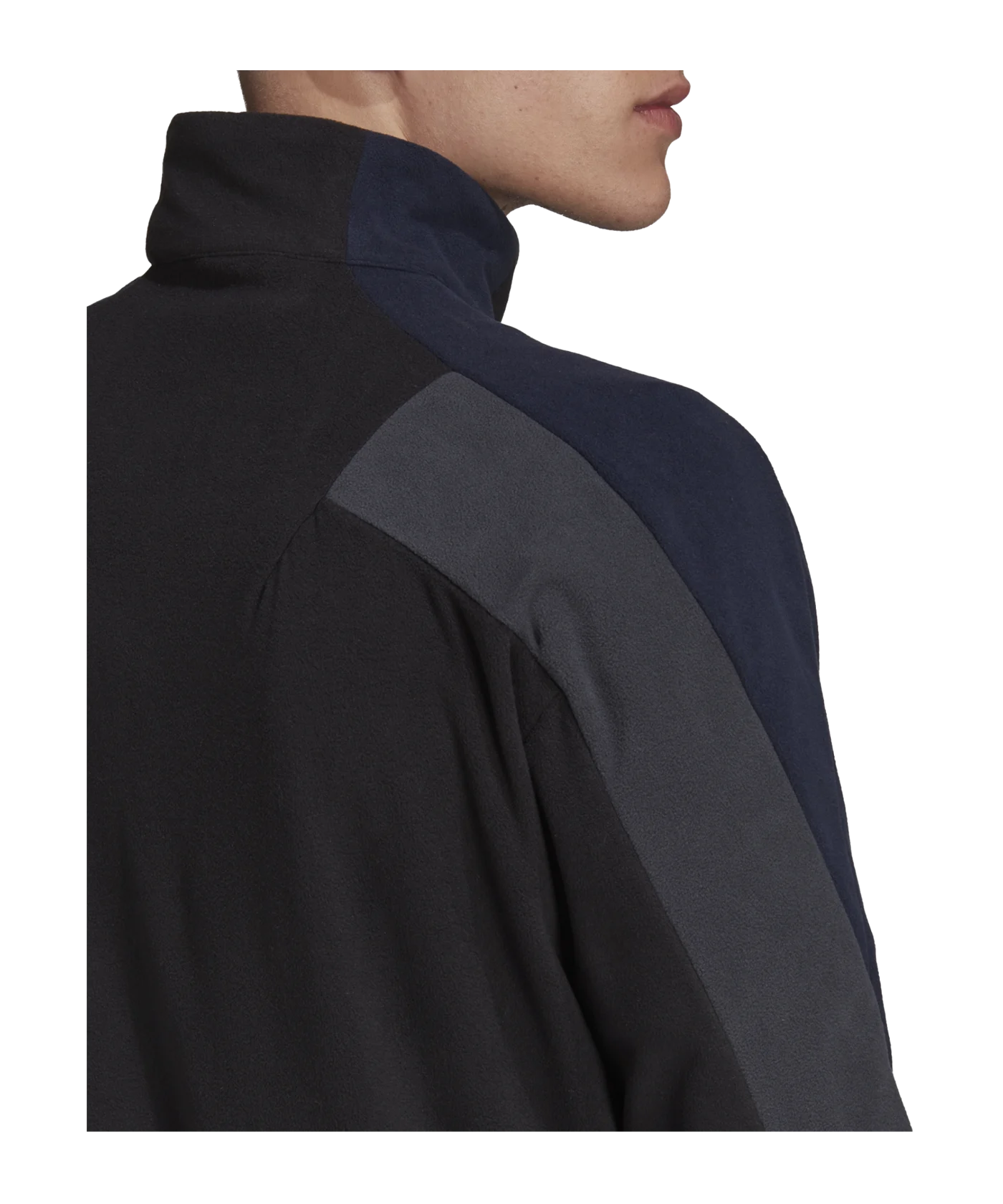 adidas Future Icons Fleece Trainingsjacke Schwarz