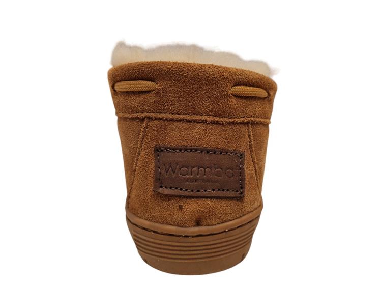 Warmbat Bunya Women Suede Bruin Cognac