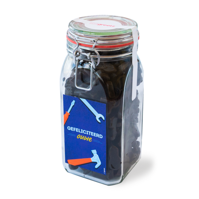 Snoeppot Gereedschapsdrop | 0,9 kg