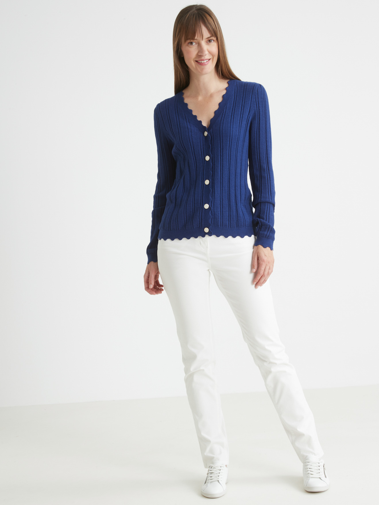 Gilet point fantaisie