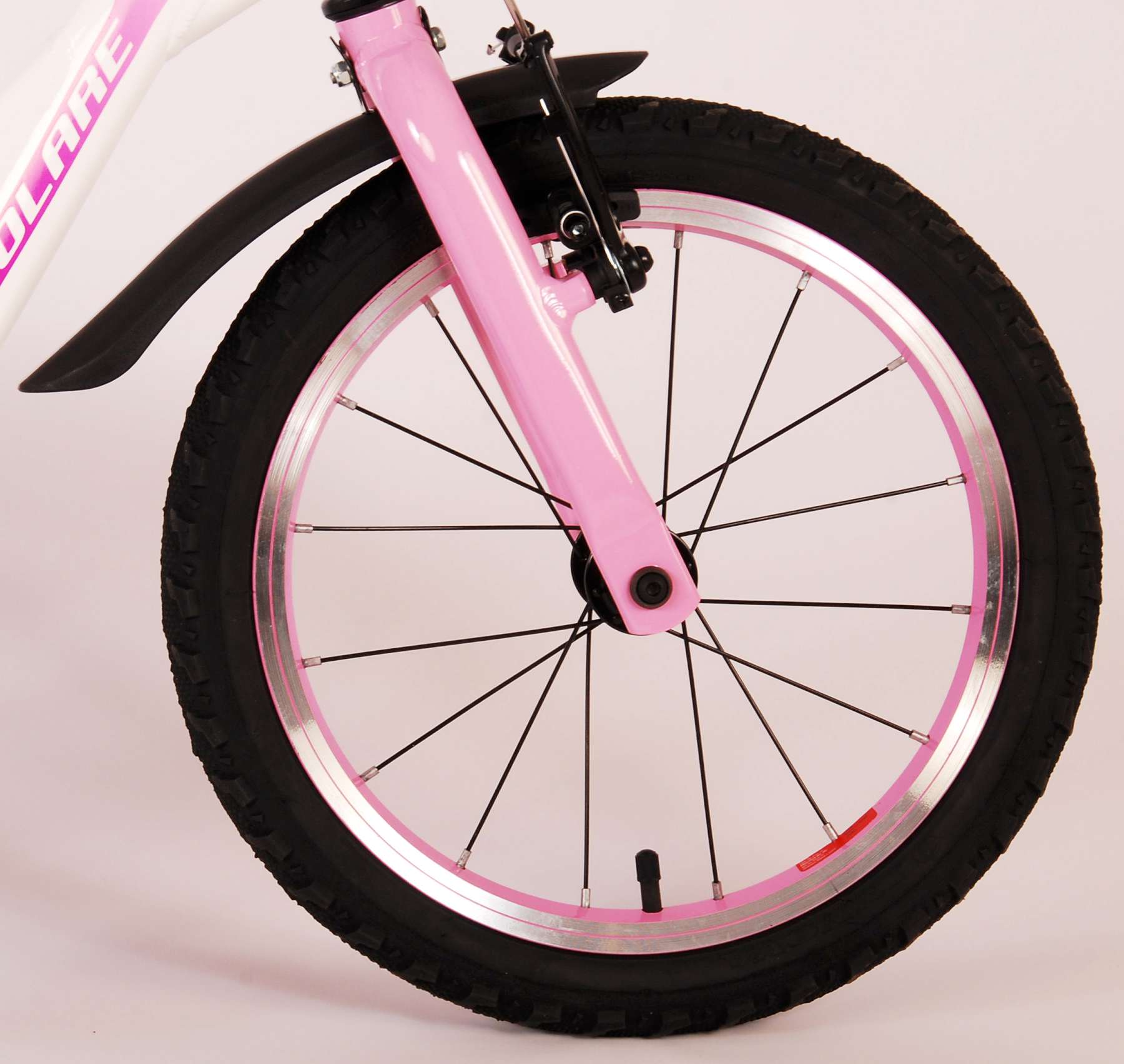 TPFSports Glamour Kinderfahrrad - Mädchen - 16 Zoll - Rücktritt + Handbremse - Perlmutt Mintgrün