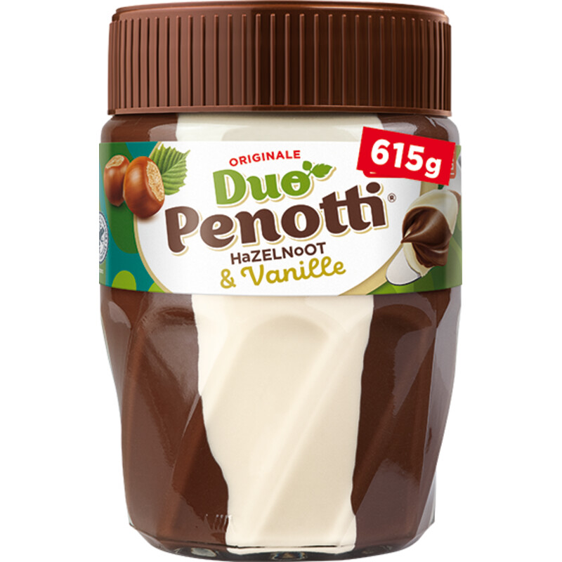 Duo Penotti Hazelnoot & vanille pasta