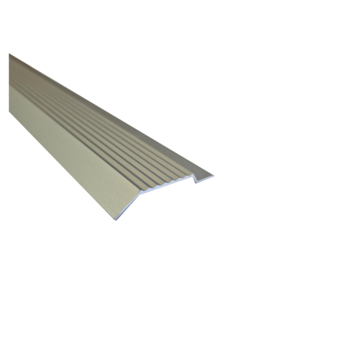 Knelprofiel aluminium mat zilver 62x7x1x2000mm