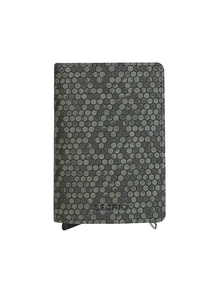 SECRID Slimwallet HEXAGON Green dunkelgrün