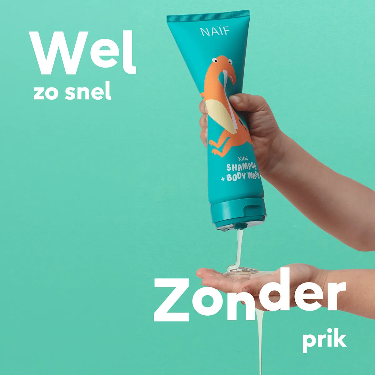 2-in-1 Shampoo en Body Wash Kids 250ml